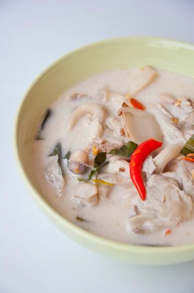 Thai food call TOMYUM KHA KAI — Stock Photo, Image