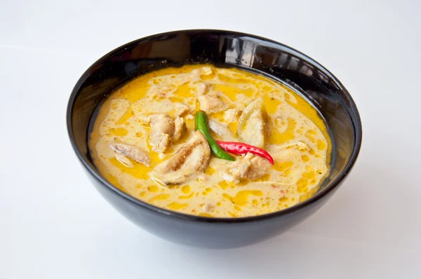 Thailandsk mat - KAENG KEAW WAN KAI – stockfoto