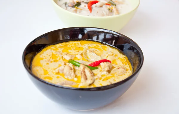 Thailandsk mat - KAENG KEAW WAN KAI – stockfoto