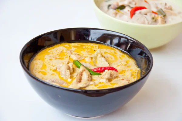 Thai-Food Aufruf Kaeng Keaw wan kai — Stockfoto