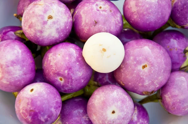 Violet eggplant — Stock Photo, Image