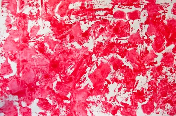 Aquarelle rouge art — Photo