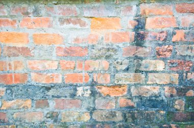 Eski tuğla duvar