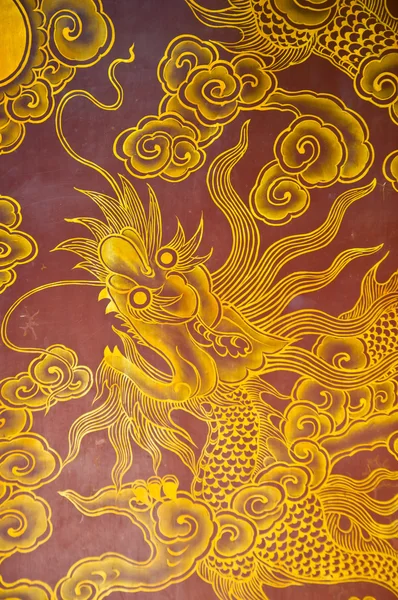 Golden dragon — Stock Photo, Image