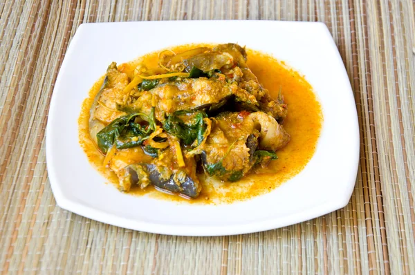 Thai stílusú hal curry — Stock Fotó