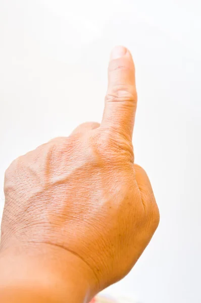 Zeigefinger — Stockfoto