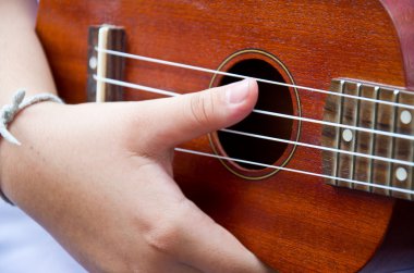 ukulele için el