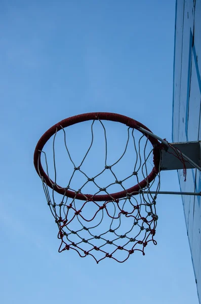 Άδειο μπάσκετ hoop — Φωτογραφία Αρχείου