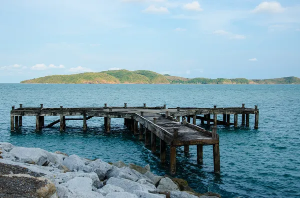 Oude pier — Stockfoto