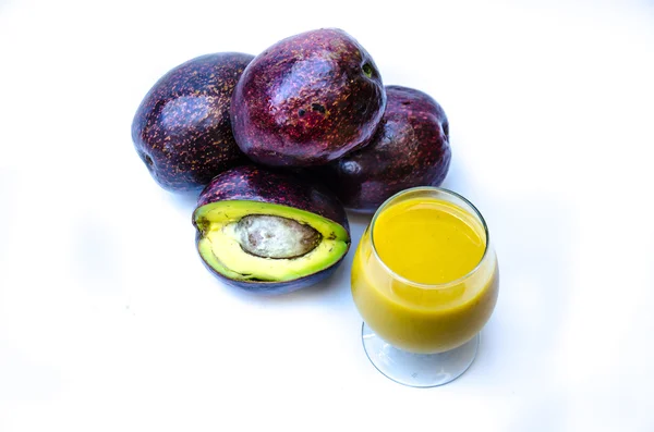 Avokado meyve suyu — Stok fotoğraf