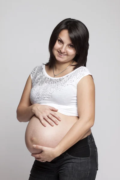 Belle femme enceinte — Photo