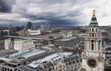 Londra görünümü st. paul Katedrali