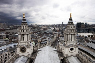 Londra görünümü st. paul Katedrali
