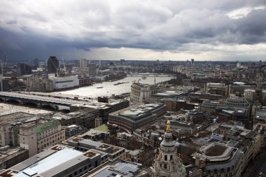 Londra panorama St paul Katedrali