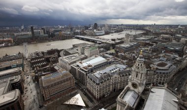 Londra panorama St paul Katedrali