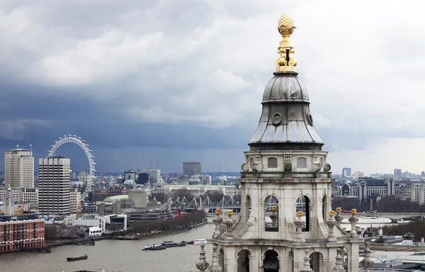 Londra görünümü st. paul Katedrali — Stok fotoğraf
