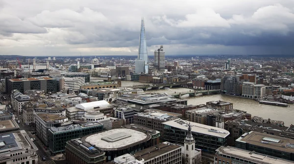 London panorama från st. paul cathedral — Stockfoto