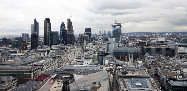 Londen panorama van st. Pauluskathedraal — Stockfoto