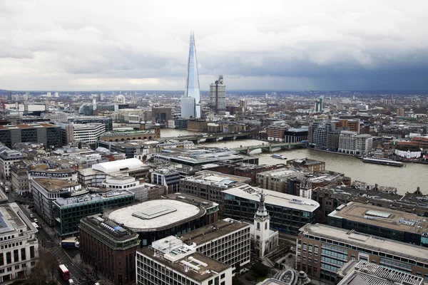 London panorama from St. Paul cathedral — Stock Photo, Image