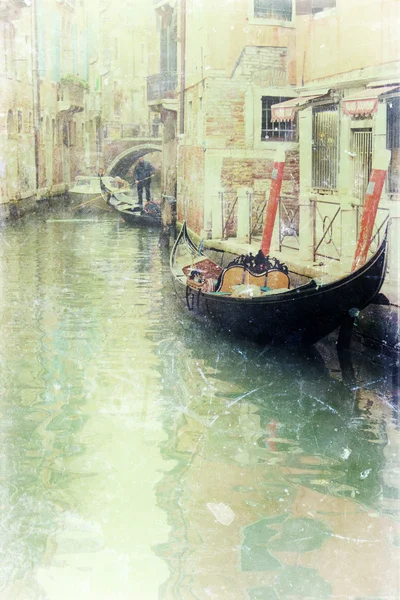 Venetië - vintage foto — Stockfoto