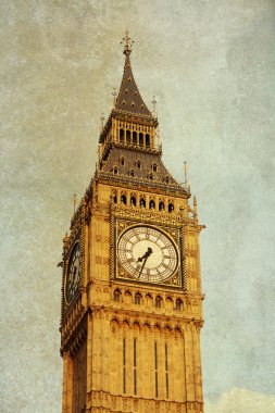 Saat yüzü, big ben, westminster