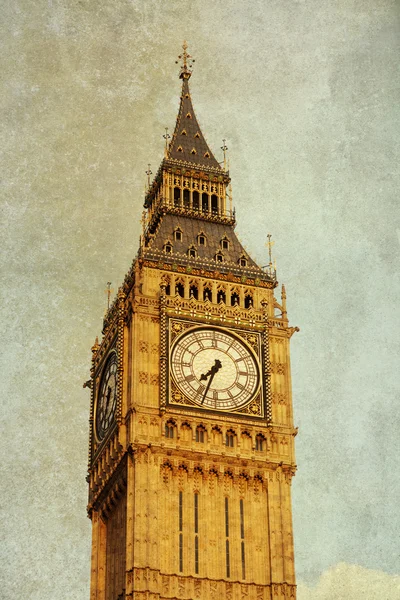 Horloge visage de Big Ben, Westminster — Photo