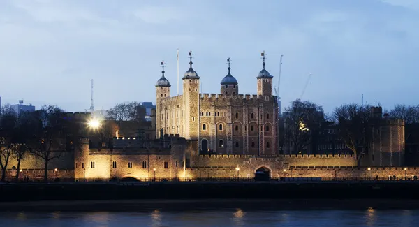 A Tower of London éjszakai — Stock Fotó