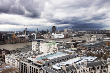Londra panorama St paul Katedrali