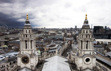Londra panorama St paul Katedrali