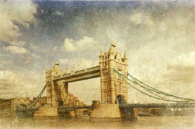 Londra 'daki kule köprüsü.