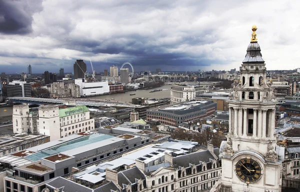 Panorama London dari Katedral St. Paul — Stok Foto