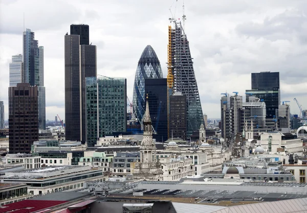 London panorama von der st. paul kathedrale — Stockfoto