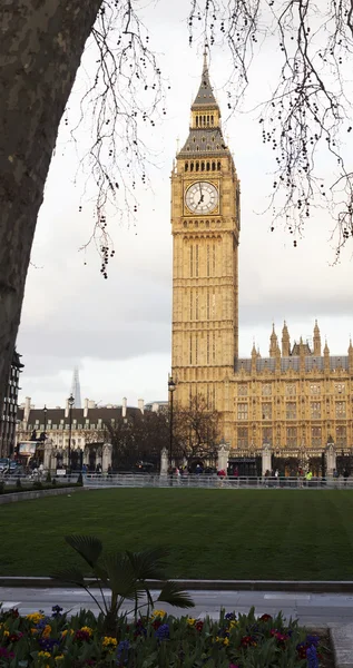 Twarz zegar big Ben, westminster — Zdjęcie stockowe