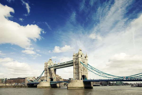Tower Bridge din Londra, Marea Britanie — Fotografie, imagine de stoc