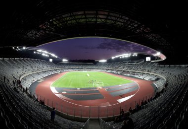 Cluj napoca, Romanya - 1 Ekim. cluj arena açılış