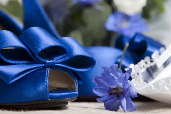 Bride shoes — Stock Photo, Image