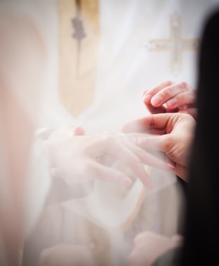 Kilisede düğün töreni