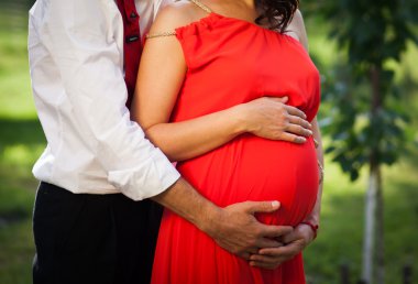 hamile gelin ve damat