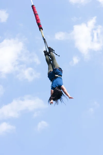 Bungee jumping — Foto Stock