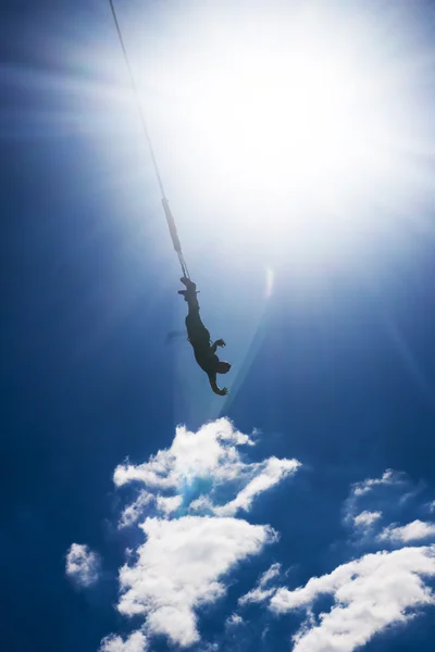 Bungee jumping — Stock Photo, Image