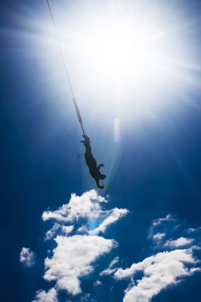 Bungee jumping — Stock Photo, Image