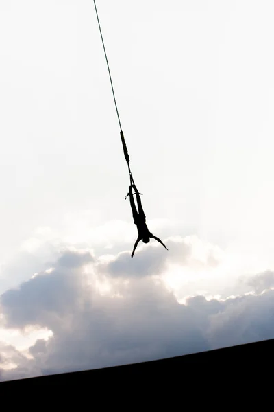 Bungee jumping — Stock Photo, Image
