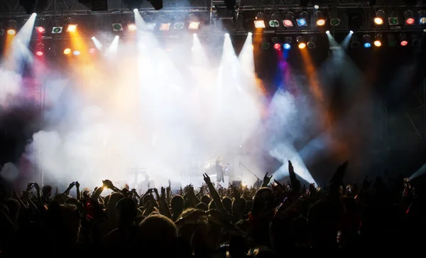 Konserde kalabalık — Stok fotoğraf
