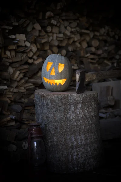 Jack -o -lantern — 图库照片