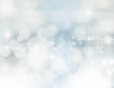 Beyaz kar taneleriyle soyut Noel arkaplanı