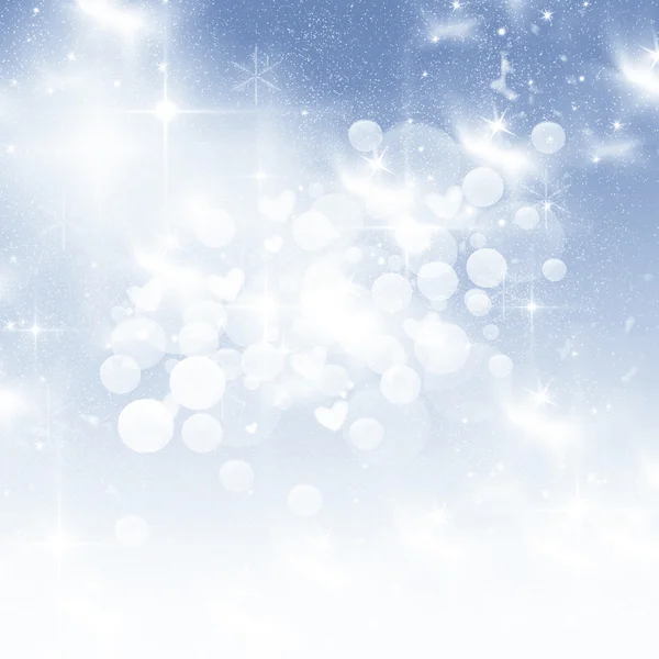 Christmas background of holiday lights — Stock Photo, Image