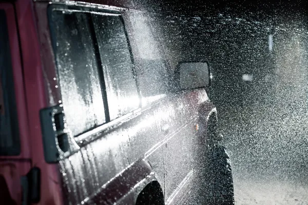 How To Go Through a Car Wash | Mastering the Art of the Car Wash Experience Like A Pro 7 Car wash — Stock Photo, Image