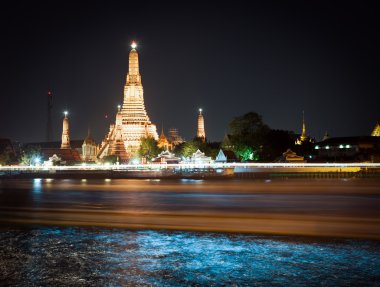 WAT arun, gece, bangkok