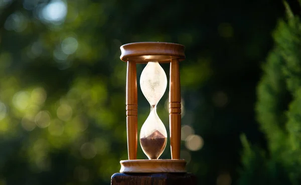 Sanduhr Bei Sonnenuntergang — Stockfoto