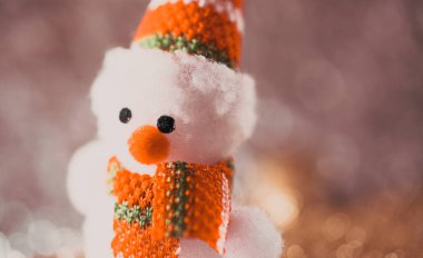 Noel süslemeleri ve Bokeh ışıkları